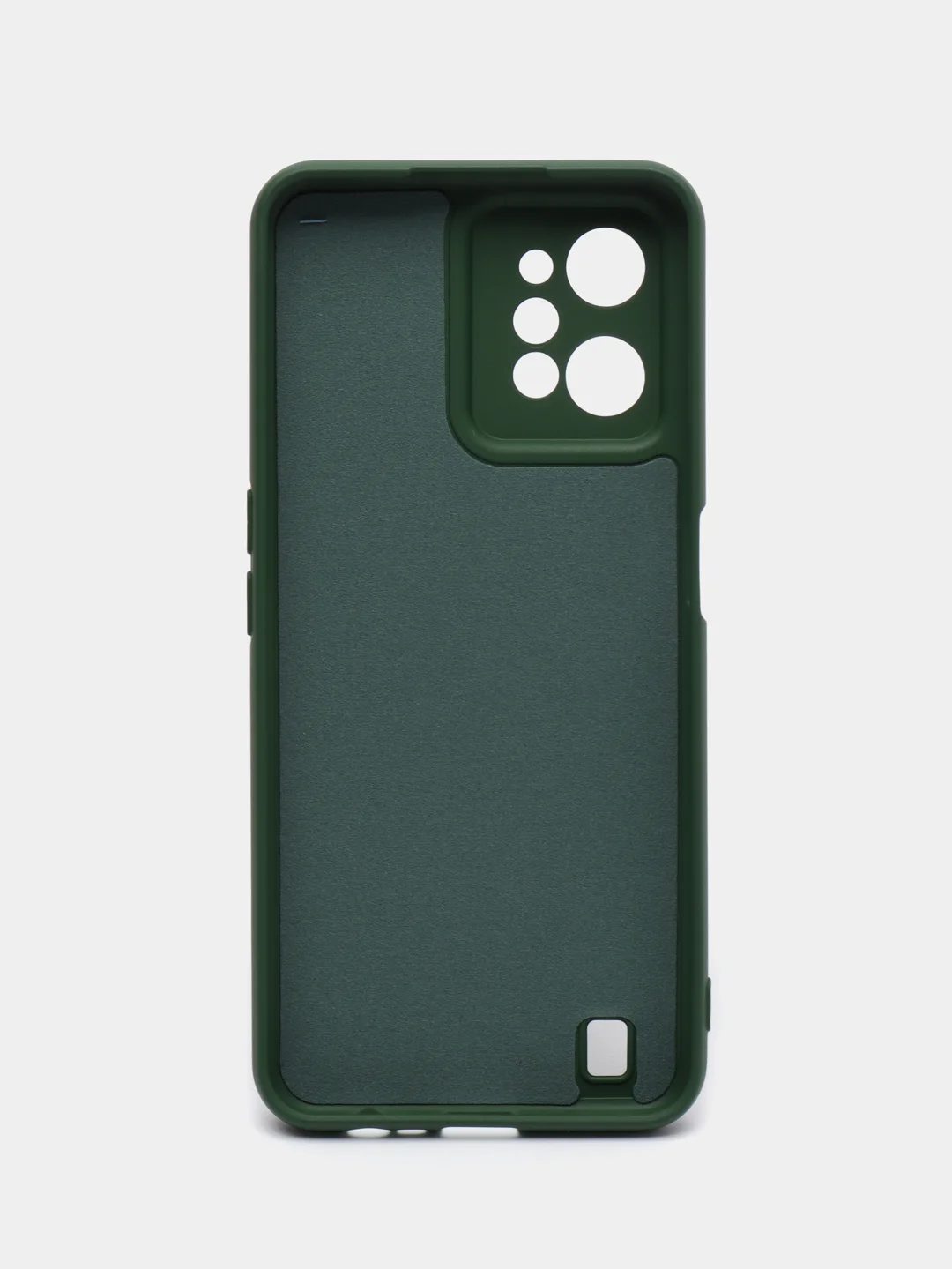 Зеленый чехол для Realme C31 (Реалми С31), Silicone Case