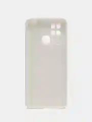 Белый чехол для Xiaomi Redmi 10C / Poco C40 (Сяоми Редми 10С / Поко С40), с мягкой подкладкой