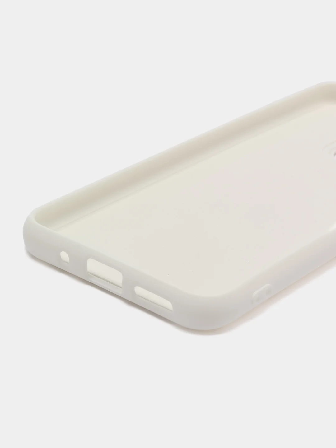 Белый чехол для Xiaomi Redmi 10C / Poco C40 (Сяоми Редми 10С / Поко С40), с мягкой подкладкой