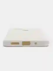 Белый чехол для Xiaomi Redmi 10C / Poco C40 (Сяоми Редми 10С / Поко С40), с мягкой подкладкой