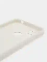 Белый чехол для Xiaomi Redmi 10C / Poco C40 (Сяоми Редми 10С / Поко С40), с мягкой подкладкой