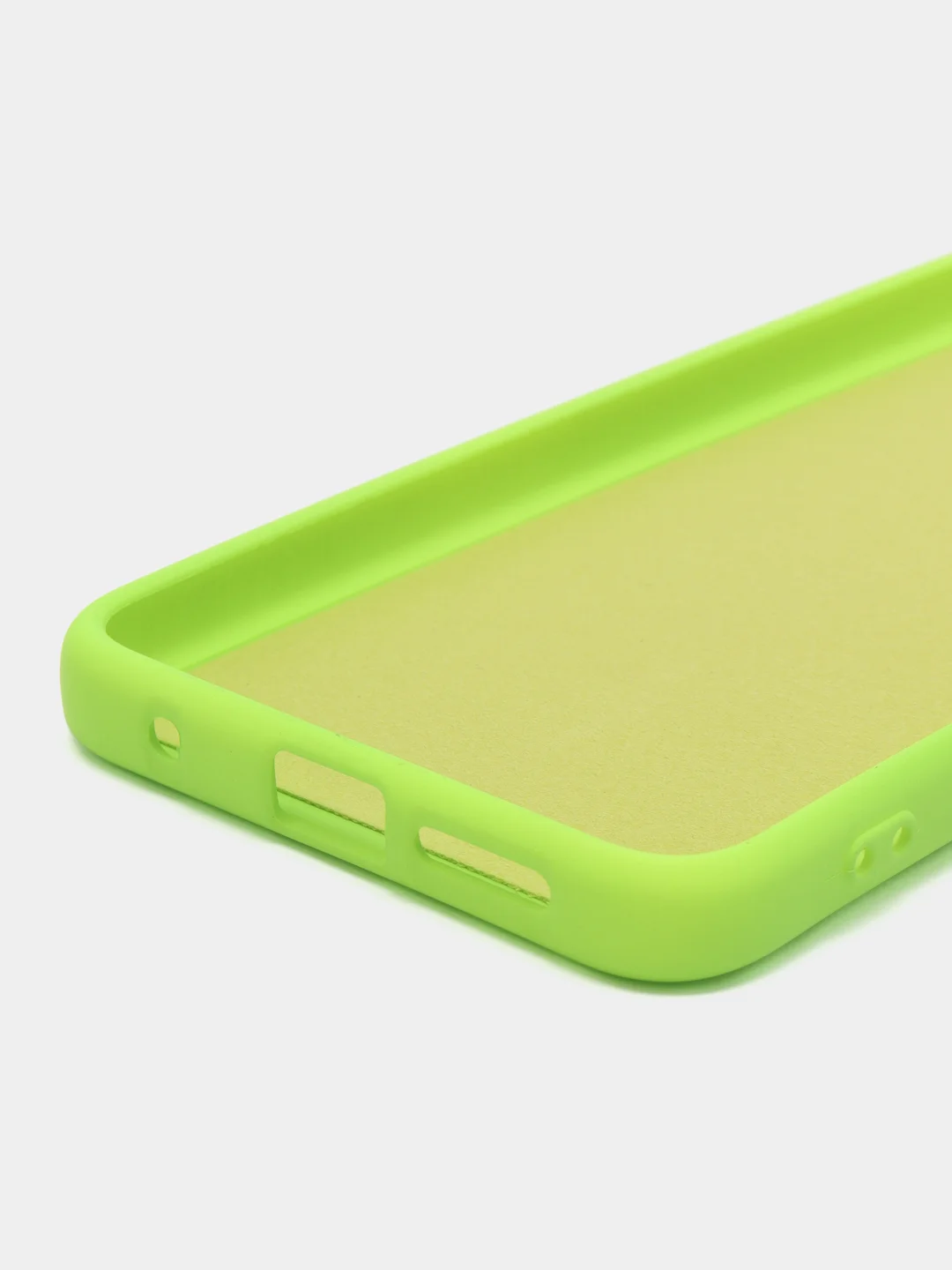 Лайм чехол для Xiaomi Redmi Note 12S (Редми Нот 12С), Silicone Case