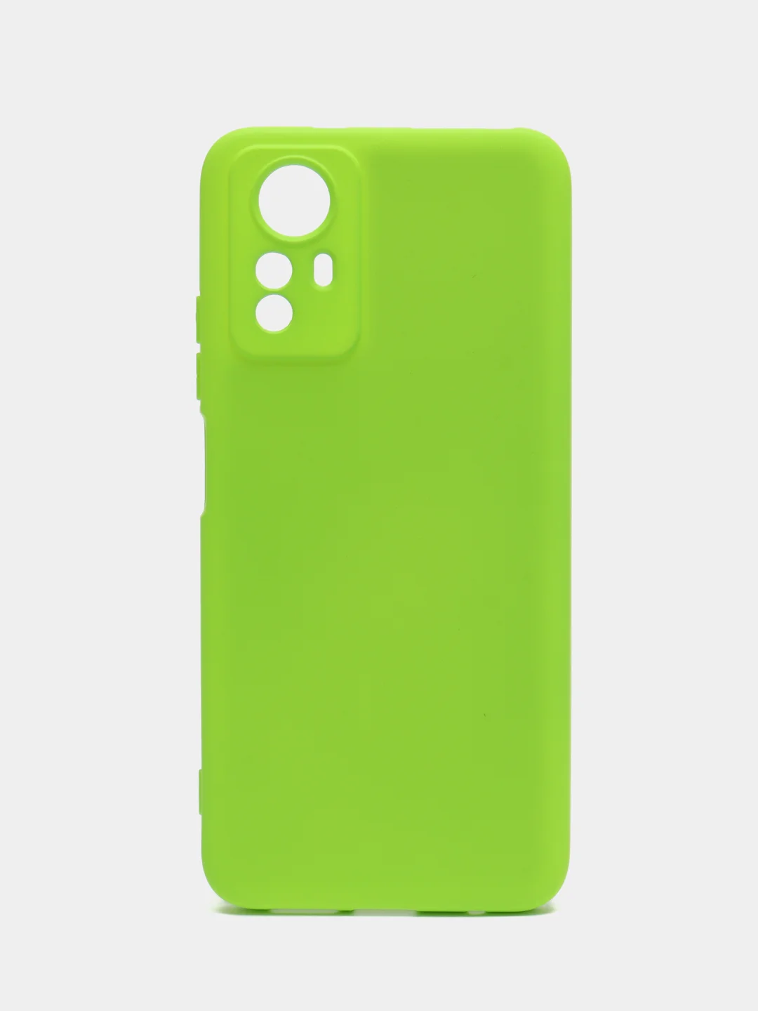 Лайм чехол для Xiaomi Redmi Note 12S (Редми Нот 12С), Silicone Case