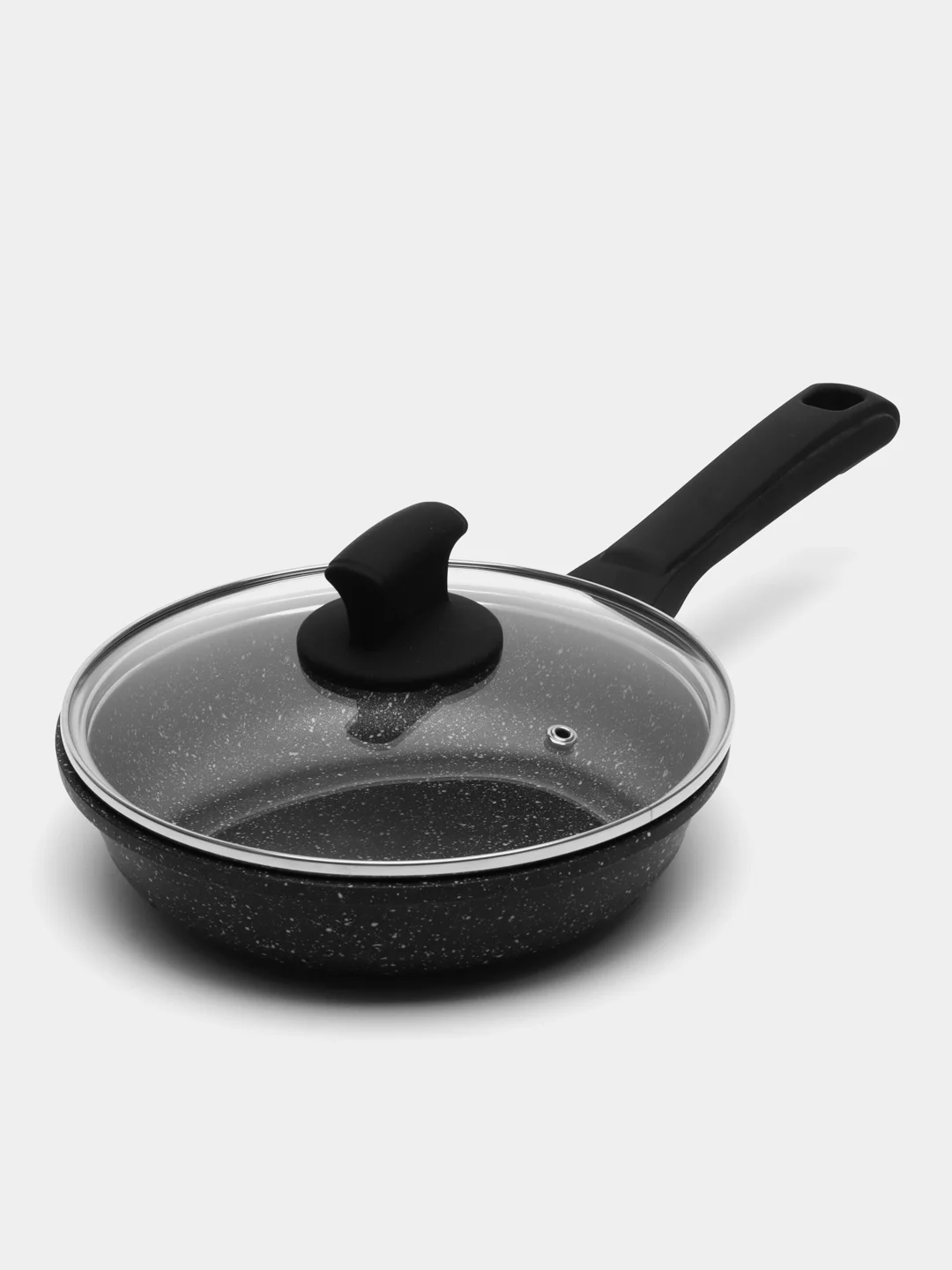 Сковорода Maestro MR-1225-20, с крышкой, Granite, 20 см