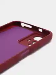Тёмно-бордовый чехол для Xiaomi Redmi Note 12S (Редми Нот 12С), Silicone Case