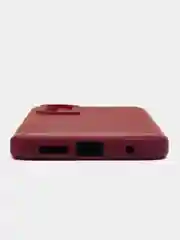 Тёмно-бордовый чехол для Xiaomi Redmi Note 12S (Редми Нот 12С), Silicone Case