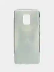 Синий меланж чехол на Xiaomi Redmi Note 9S/9 Pro / Сяоми Редми Нот 9S/9 Про прозрачный, с рисунком