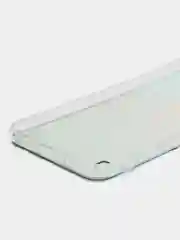 Светло-коричневый силиконовый чехол на Samsung Galaxy A10 / Самсунг А10 прозрачный с рисунком, защита камеры