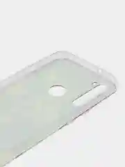 Серый металлик силиконовый чехол на Xiaomi Redmi Note 8T / Сяоми Редми Нот 8T прозрачный, с рисунком
