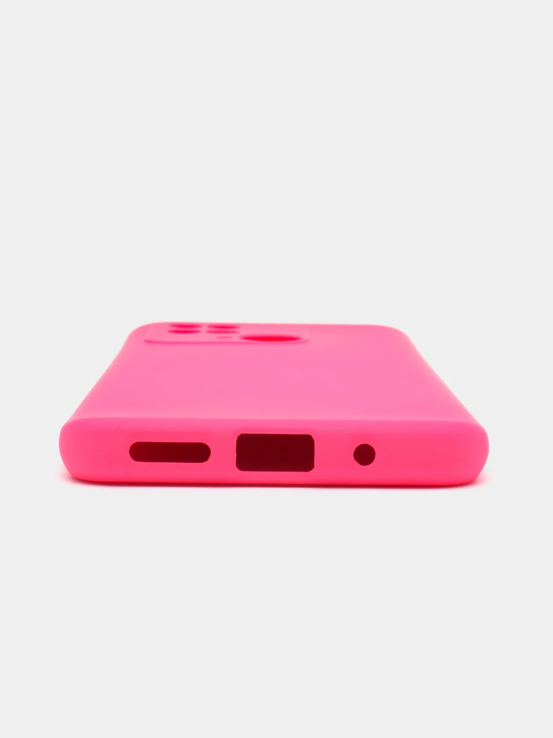 Фуксия чехол для Xiaomi Redmi 10C / Poco C40 (Сяоми Редми 10С / Поко С40), с мягкой подкладкой