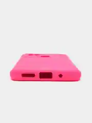 Фуксия чехол для Xiaomi Redmi 10C / Poco C40 (Сяоми Редми 10С / Поко С40), с мягкой подкладкой