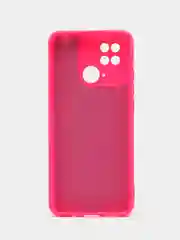 Фуксия чехол для Xiaomi Redmi 10C / Poco C40 (Сяоми Редми 10С / Поко С40), с мягкой подкладкой