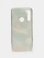 Кремовый силиконовый чехол на Xiaomi Redmi Note 8T / Сяоми Редми Нот 8T прозрачный, с рисунком