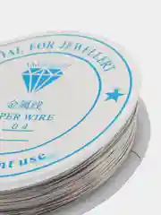 Серебряный проволока для бисера 0,3 мм, 0,4 мм, 0,5 мм
