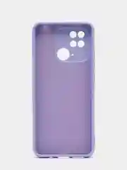 Лавандовый чехол для Xiaomi Redmi 10C / Poco C40 (Сяоми Редми 10С / Поко С40), с мягкой подкладкой