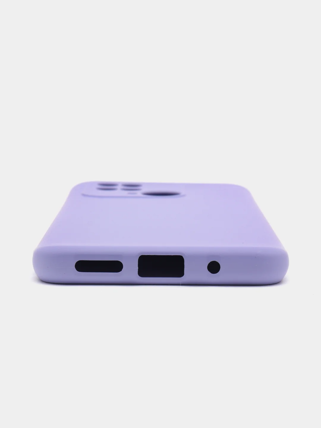 Лавандовый чехол для Xiaomi Redmi 10C / Poco C40 (Сяоми Редми 10С / Поко С40), с мягкой подкладкой