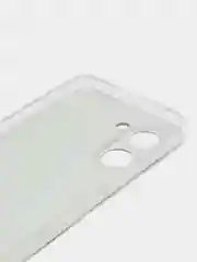 Лавандовый силиконовый чехол на Realme C33 / Реалми С33 прозрачный, с рисунком, защита камеры