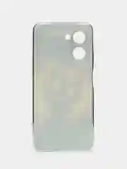 Индиго силиконовый чехол на Realme C33 / Реалми С33 прозрачный, с рисунком, защита камеры