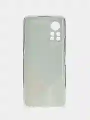 Слоновая кость силиконовый чехол на Infinix HOT 11S NFC / Инфиникс Хот 11S NFC прозрачный, с рисунком