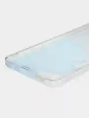 Лазурный чехол на Tecno Spark 9 Pro / Текно Спарк 9 Про прозрачный, с рисунком, защита камеры