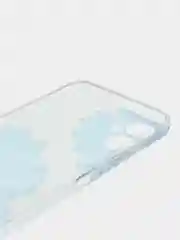 Лазурный чехол на Tecno Spark 9 Pro / Текно Спарк 9 Про прозрачный, с рисунком, защита камеры