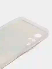 Оранжевый силиконовый чехол на Vivo Y31/Y53s 4G / Виво Y31 прозрачный, с рисунком, защита камеры