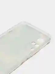 Кремовый силиконовый чехол на Vivo Y31/Y53s 4G / Виво Y31 прозрачный, с рисунком, защита камеры