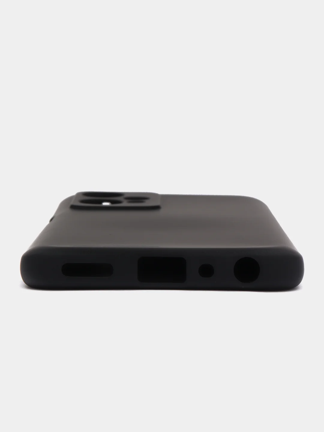 Черный силиконовый чехол для OnePlus Nord CE2 Lite 5G (Ван Плюс Норд СЕ2 Лайт), Silicone Cover с мягкой подкладкой