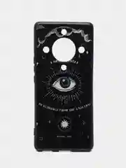 Индиго силиконовый чехол для Honor X9A (Хонор Х9А), с принтом, с рисунком