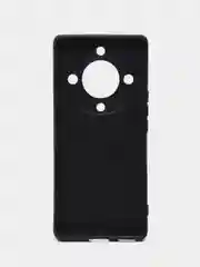 Оранжевый силиконовый чехол для Honor X9A (Хонор Х9А), с принтом, с рисунком
