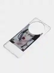 Багровый силиконовый чехол для Honor X9A (Хонор Х9А), с принтом, с рисунком