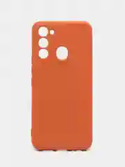 Коричневый чехол для Tecno Spark Go 2022 / Spark 8C (Техно Спарк Го 2022 / Спарк 8С), Silicone Case