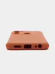 Коричневый чехол для Tecno Spark Go 2022 / Spark 8C (Техно Спарк Го 2022 / Спарк 8С), Silicone Case