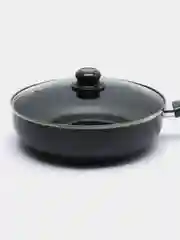 Сковорода Maestro, с крышкой, MR-1202-28 Basic, 28 х 7 см