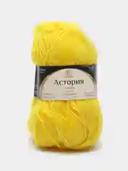 Лимонный пряжа Камтекс "Астория", 180 м, 50 г, хлопок 65%, шерсть 35%