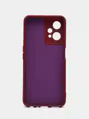 Тёмно-бордовый силиконовый чехол для OnePlus Nord CE2 Lite 5G (Ван Плюс Норд СЕ2 Лайт), Silicone Cover с мягкой подкладкой