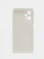 Белый силиконовый чехол для OnePlus Nord CE2 Lite 5G (Ван Плюс Норд СЕ2 Лайт), Silicone Cover с мягкой подкладкой