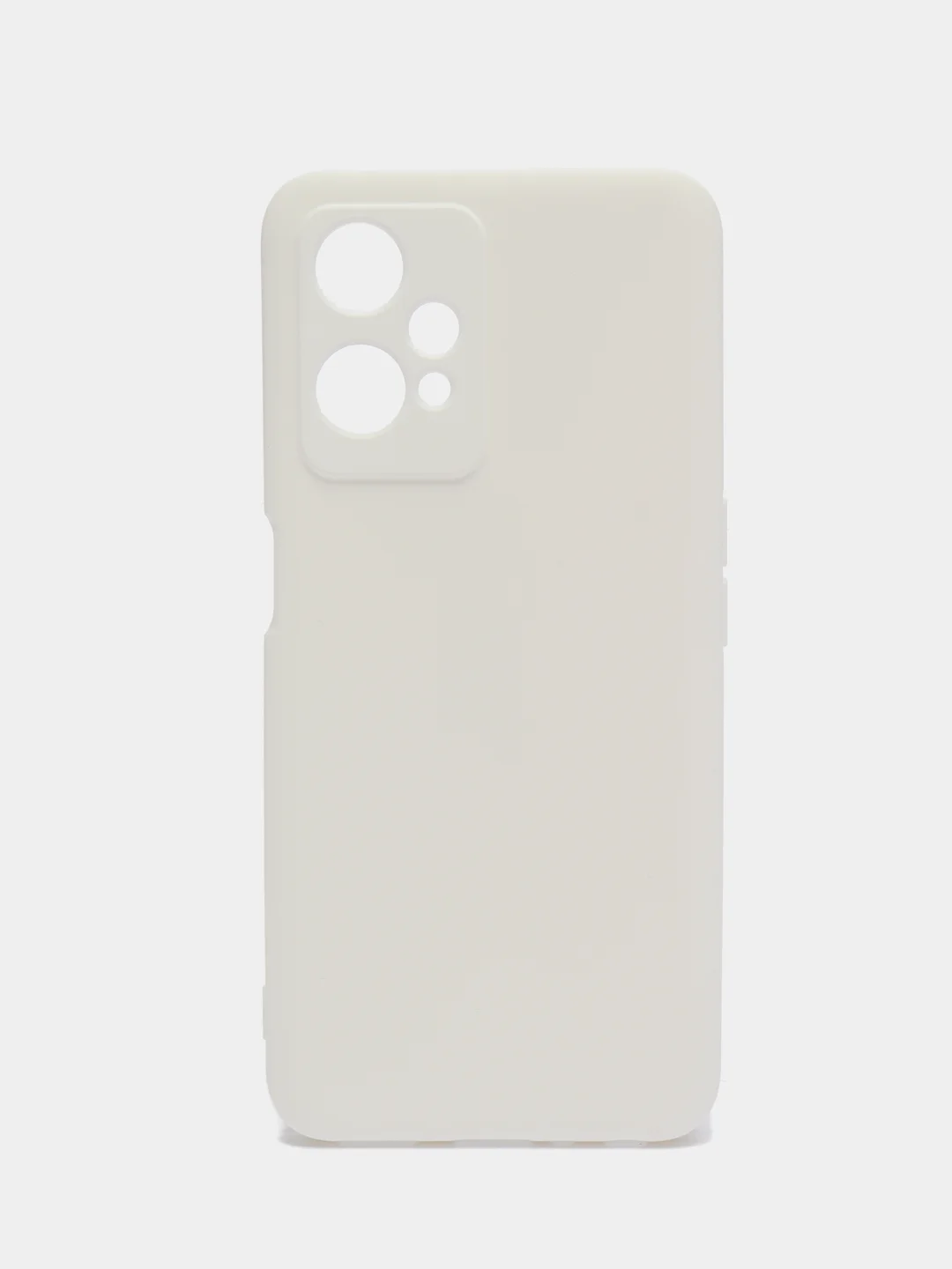 Белый силиконовый чехол для OnePlus Nord CE2 Lite 5G (Ван Плюс Норд СЕ2 Лайт), Silicone Cover с мягкой подкладкой