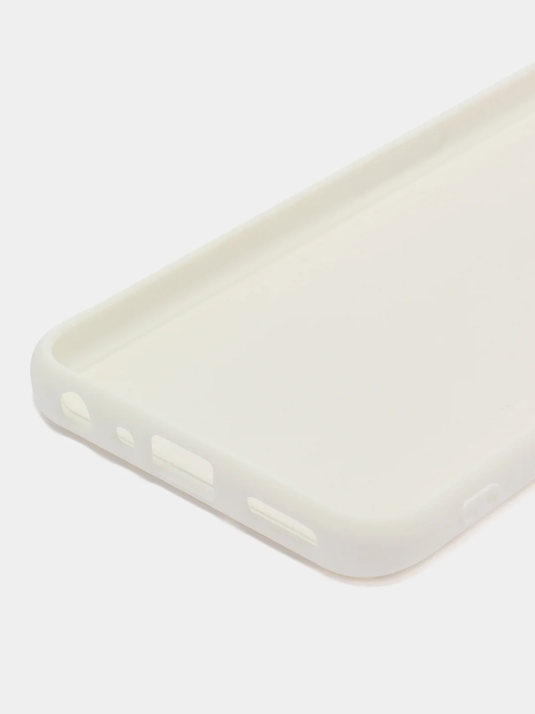 Белый силиконовый чехол для OnePlus Nord CE2 Lite 5G (Ван Плюс Норд СЕ2 Лайт), Silicone Cover с мягкой подкладкой