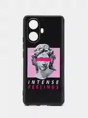 Золотой чехол для Realme 10 Pro Plus / 10 Pro+, с принтом, с рисунком (10 Про плюс)