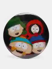 Алый значки "Южный парк", пины, South park