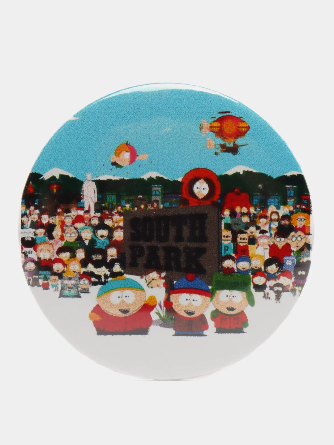 Багровый значки "Южный парк", пины, South park