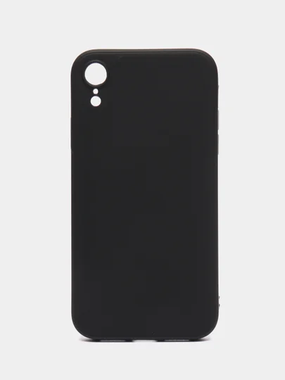 Белый чехол для iPhone XR (Айфон хр), силиконовый, айфон