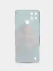 Светло-коричневый силиконовый чехол на Oppo Realme C21Y/C25Y / Оппо Реалми C21Y/C25Y прозрачный, с рисунком
