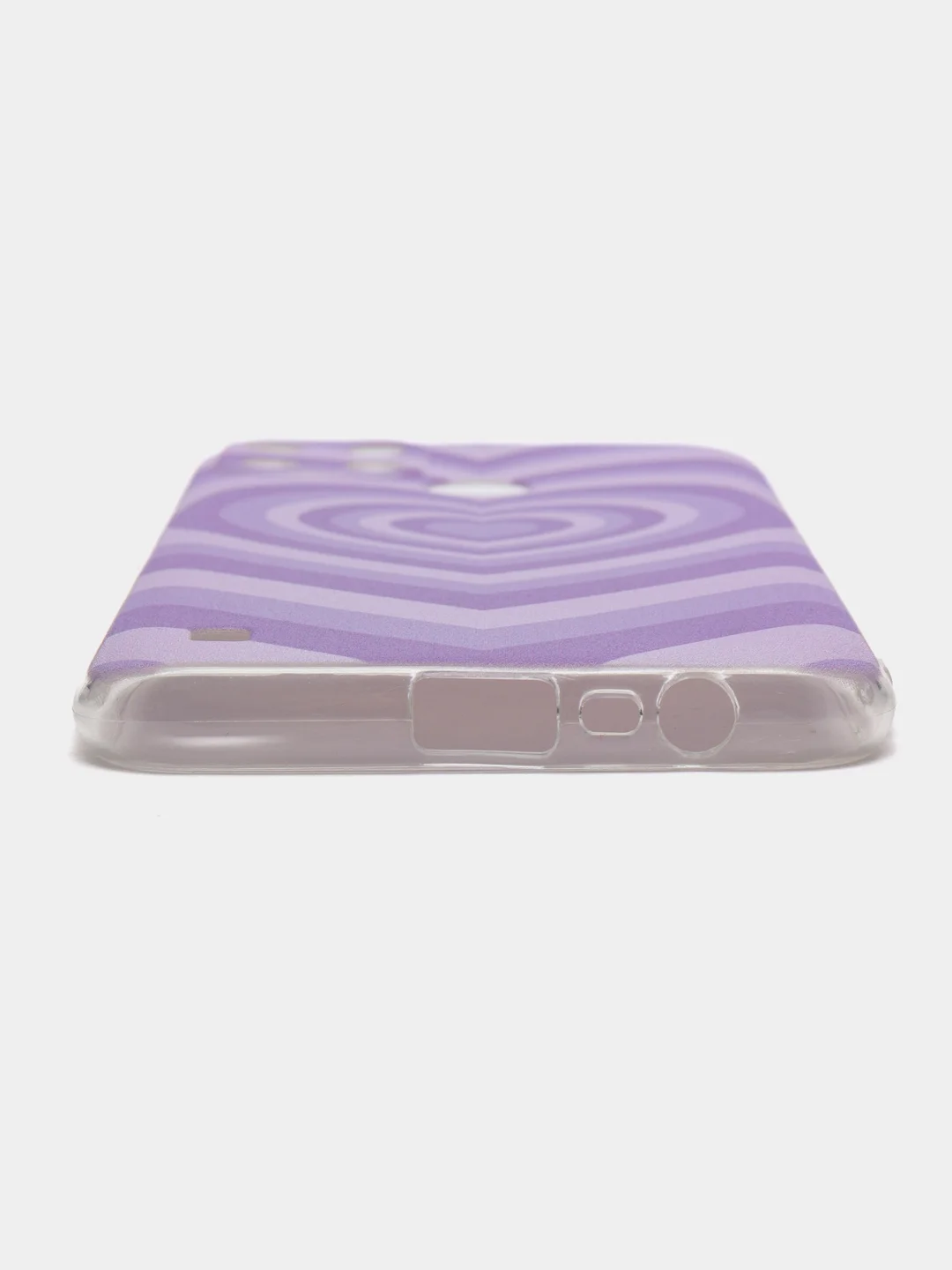 Лавандовый силиконовый чехол на Oppo Realme C21Y/C25Y / Оппо Реалми C21Y/C25Y прозрачный, с рисунком