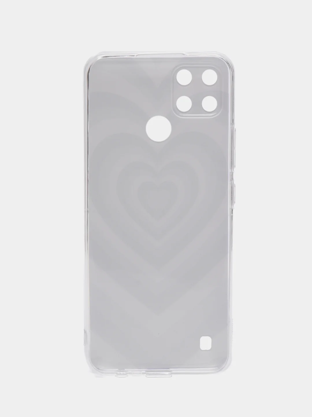 Лавандовый силиконовый чехол на Oppo Realme C21Y/C25Y / Оппо Реалми C21Y/C25Y прозрачный, с рисунком