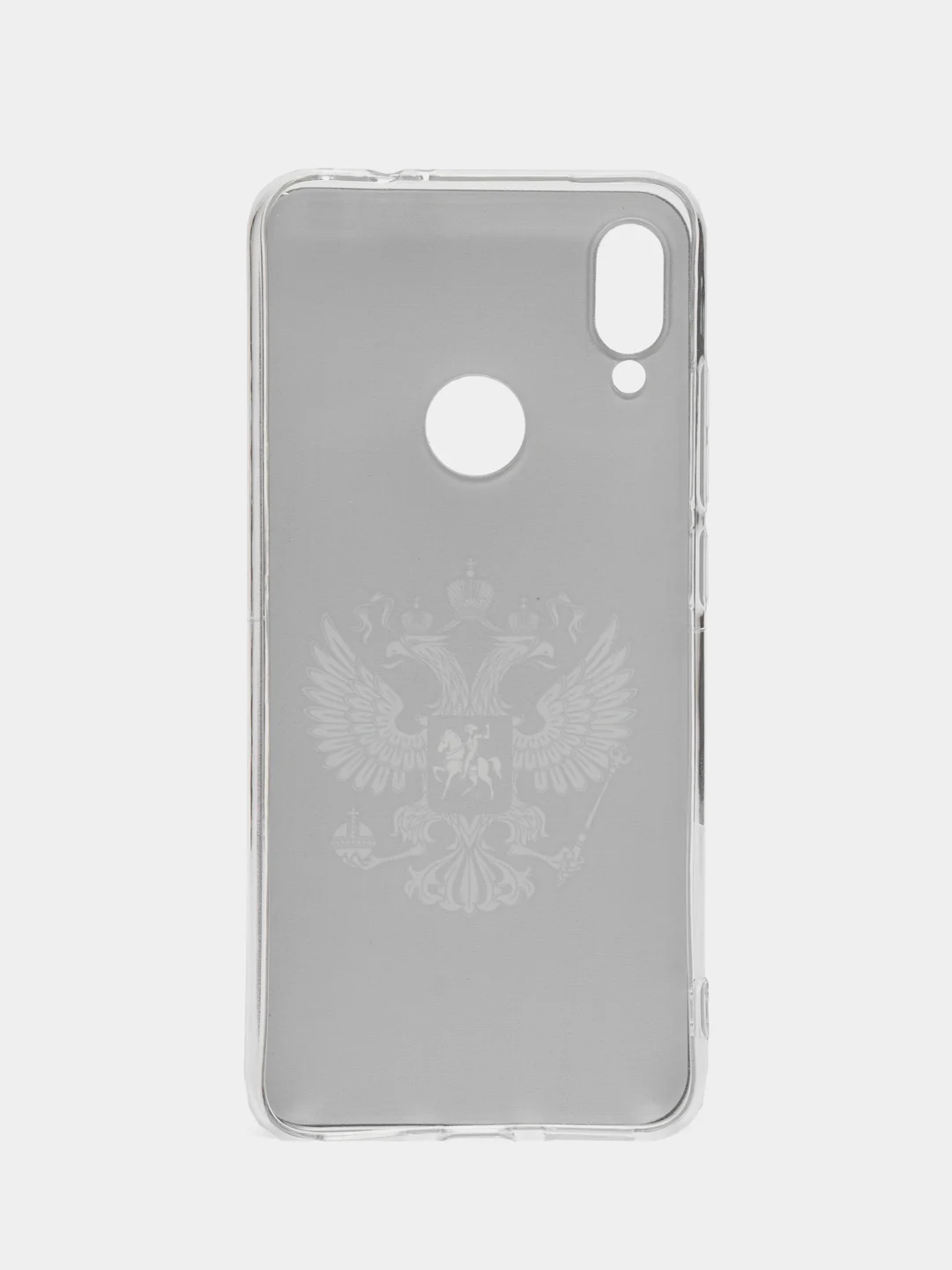 Приглушённый хаки силиконовый чехол на Xiaomi Redmi Note 7 / Сяоми Редми Нот 7 прозрачный, с рисунком