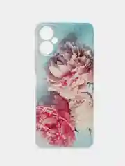 Конфетный чехол на Tecno Spark 9 Pro / Текно Спарк 9 Про прозрачный, с рисунком, защита камеры