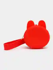 Красный брелок-кошелек детский "Герои мультфильмов", универсальный, силиконовый