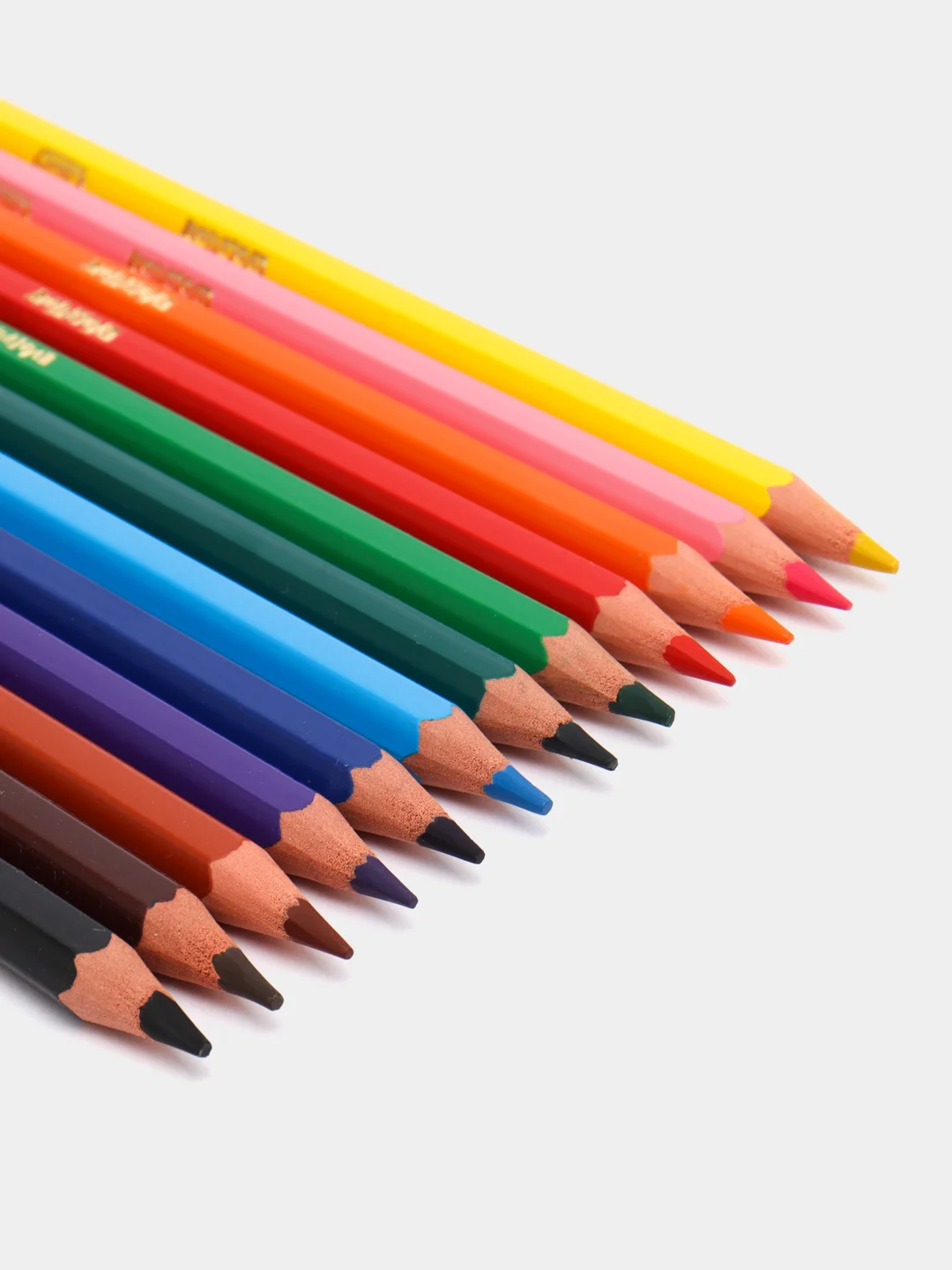Карандаши пластиковые, цветные, для рисования Bic Kids Ecolutions, 12 цветов, 180186